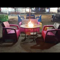 میز شعله دار کوچیک و بزرگ|میز و صندلی غذاخوری|خشکبیجار, |دیوار