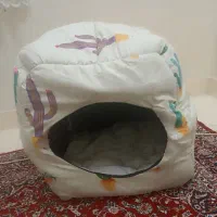 جای خواب سگ و گربه همراه تشک