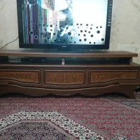 میز تلوزیون شرکتی ضدخش درحد نو تمیز بدون خش