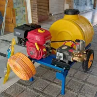 سمپاش فرغونی زنبه ای موتور لیفان قرمز 7.5 اسب بخار