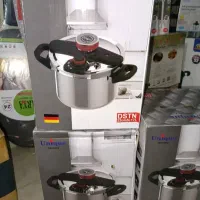 زودپز دوقلو یونیک اصلی آلمان5\7کف چدن و(بخارپز)|ظروف پختوپز|بروجرد, |دیوار