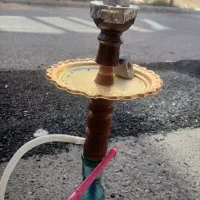 قلیان تنه چوبی
