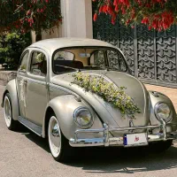 اجاره ماشین عروس خاص کلاسیک فولکس