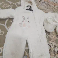 لباس سرهمی گرم همراه با یک جفت جوراب|کفش و لباس بچه|زبرخان, |دیوار