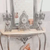 اینه شمعدان برنجی
