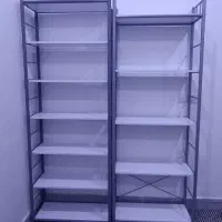 شلف/کتابخانه فلزی-چوبی