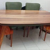 میز نهار خوری ۶نفره|میز و صندلی غذاخوری|محمدیه-قزوین, |دیوار