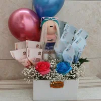 تزیین باکس پول وگل بهترین هدیه روزمادر|صنایع دستی و سایر لوازم تزئینی|پاکدشت, پاکدشت (مامازند)|دیوار