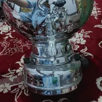 سماور ایران نژاد ۱۲کیلوروتختی جاروبرقی سرویس چینی|قوری، کتری، قهوه‌ساز دستی|کرمانشاه, |دیوار