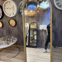 آینه قدی فلزی و‌ چوبی لوستر اکسسوری|آینه|اهواز, نادری|دیوار