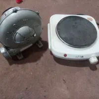 اجاق برقی و بادبزن کبابی