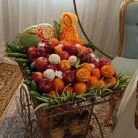 یلدا اقتصادی یلدایی پاپیون ترندشب چله دکور گل قرمر|صنایع دستی و سایر لوازم تزئینی|مشهد, خواجه ربیع|دیوار