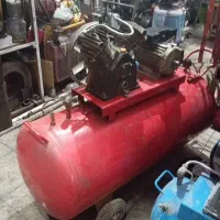 پمپ باد ۲۵۰ لیتری سالم|ماشین‌آلات صنعتی|قم, نیروگاه|دیوار