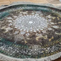 قالیچه گرد ۱ متری|فرش|بندر انزلی, سپه|دیوار