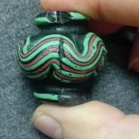 مهره چیتو گلدانی با قدمت و شرط اصالت|کلکسیون اشیاء عتیقه|شیروان (خراسان), |دیوار