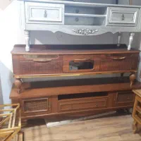 فروش فوق‌العاده میز تی وی چوبی به علت انبار گردانی|میز تلویزیون|مشهد, گوهرشاد|دیوار