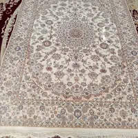فرش دست بافت 6 لا نایین با ابریشم اصل به شرط