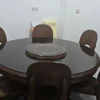 میز نهار خوری گردان ۶ نفره