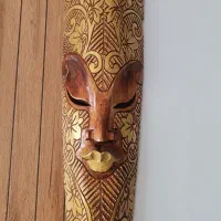 مجسمه چوبی دیواری