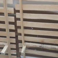 تخت خواب چوبی دونفره|تخت و سرویس خواب|مشهد, ارشاد|دیوار