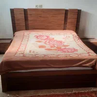تخت خواب دونفره با پاتختی|تخت و سرویس خواب|اصفهان, جوزدان الیادران|دیوار