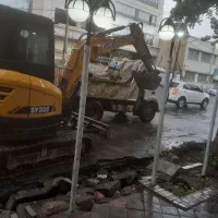 اجاره مینی بیل بابکت همراه با پیکور بتن