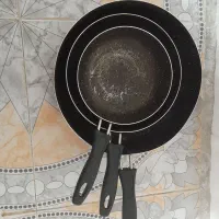 ماهیتابه سه تایی و لوازم خرد ریز