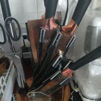 ظرف 12 نفره سرویس چاقو|ظروف سرو و پذیرایی|فولادشهر, A2|دیوار
