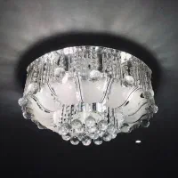 لوستر کریستالی بزرگ