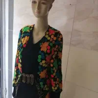 لباس کردی کوا کراس مجلسی زنانه شیک و زیبا لاکچری|لباس|قروه, |دیوار