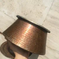 قابلمه و ماهیتابه مسی قدیمی یادگاری مادربزرگم|کلکسیون اشیاء عتیقه|تهران, میدان میوه و تره‌بار مرکزی|دیوار
