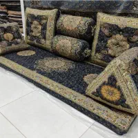 ست پشتی ترمه شاه نشین مدل بختیاری