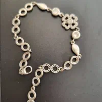 دستبند انگشتر  نقره