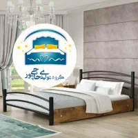 تخت خواب دو نفره حاجی پور(تختخواب۲دونفره)تشک هلناز