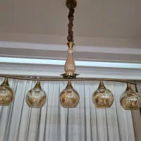 لوستر ۵ شعله خارجی|لوستر و چراغ آویز|تهران, تهرانپارس جنوبی|دیوار