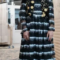 لباس کردی مشکی نقره ایی بسیار شیک|لباس|نجفآباد, یزدانشهر|دیوار