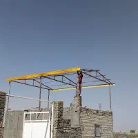 جوشکاری و پوشش سقف شیبدار خاکشور|خدمات پیشه و مهارت|گلبهار, نوبهار|دیوار