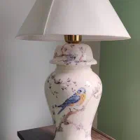 آباژور رو میزی سرامیک  طرح پرنده نو ، استفاده نشده