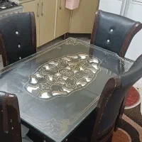 میز ناهارخوری  ۴ نفره|میز و صندلی غذاخوری|زابل, |دیوار