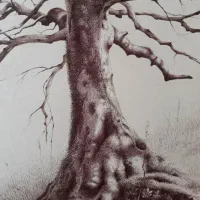 فروش انواع نقاشی درخت/امضا دار/ تک نسخه