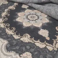 دوعدد فرش ۹متری نونو طوسی روشن۷۰۰شانه