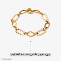 دستبند زنجیری طلای گم شده