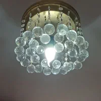 لوستر شیک دوعدد|لوستر و چراغ آویز|ری, فیروزآبادی|دیوار