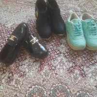 کفش سایز۳۵و۳۸مجلسی یه جفت کتونی سایز۳۵|کیف، کفش، کمربند|مزرعه کتول, |دیوار