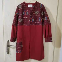 مانتو قرمز تیره، کاملآ نو