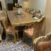 مبل استیل ۱۲ نفره دوگل|مبلمان خانگی و میز عسلی|تهران, چیتگر شمالی|دیوار