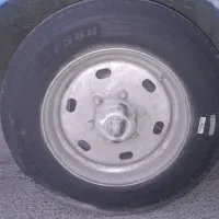 رینگ لاستیک نیسان جینیو رینگ ترک ۸۰ درصد سایز ۱۷