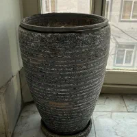 دو عدد گلدون