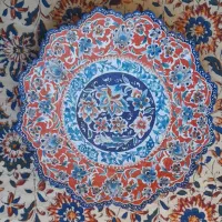 بشقاب طرح ختایی