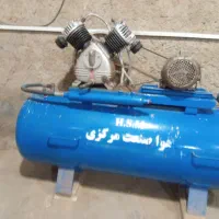 مکنده دوقلوو پمپ باد ۵۰۰ لیتری تیغ دور کن فارسی بر